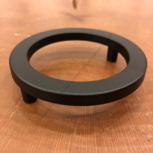Sabit Halka Kulp 64mm Siyah (2 Adet)