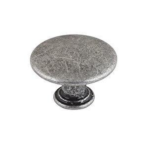 Ahu Düğme Kulp 35mm Antik Gümüş (2 Adet)