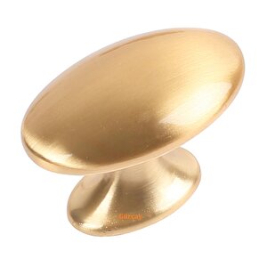 Luxury Arya Düğme Kulp Mat Altın (2 Adet)