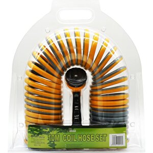 Daye Dy5908 Spiral Bahçe Sulama Hortum Seti 7,5 M