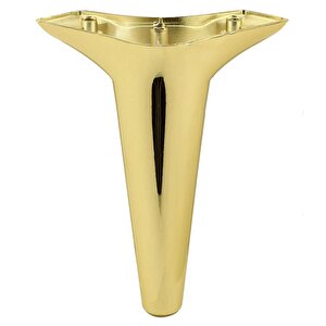 Aspen Mobilya Kanepe Sehpa Puf Koltuk Ayağı Gold Baza Ayak 20 Cm (4 Adet)