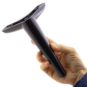 Piko Mobilya Ayağı 12'li Set Robot Süpürge Için Koltuk Kanepe Destek 19 Cm Siyah Ayakları