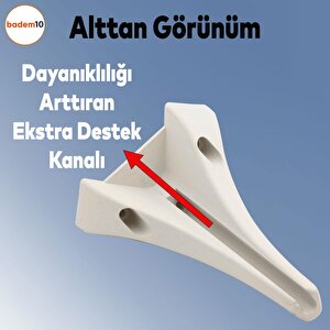 Petek Lüks Mobilya Kanepe Ayakları Tv Ünitesi Koltuk Konsol Ayağı 20 Cm 4 Adet