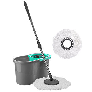 Otomati̇k Temi̇zli̇k Seti̇ Ve Mi̇krofi̇ber Yedek Mop Paspas