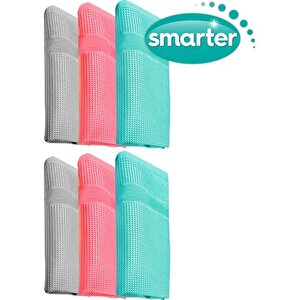 Smarter Premium Mi̇krofi̇ber Temizlik Bezi̇ 6'lı