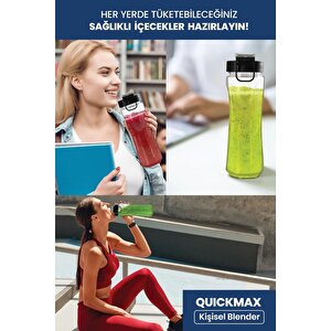 Quickmax Kişisel Blender Paslanmaz Çelik Gm-7256