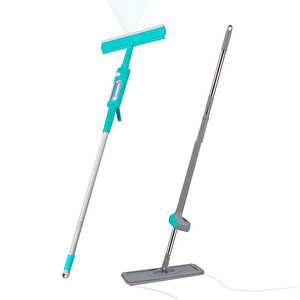 Glasy + Easy Süper 2 Li̇ Cam Sprey + Mop