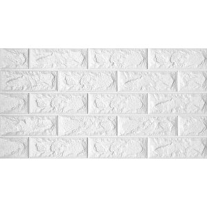 70x38 Cm(0,27m2)kendinden Yapışkanlı 3d Esnek Duvar Kağıdı Paneli