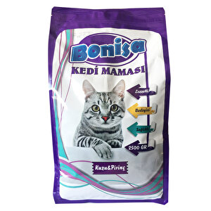 Bonisa Kuzu Etli Prinçli Kedi Maması 2.5 Kg