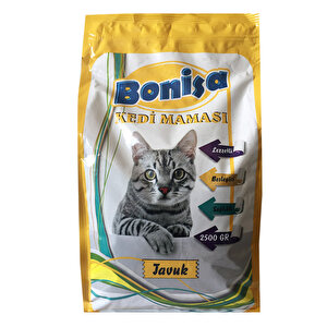 Bonisa Tavuklu Kedi Maması 2.5 Kg