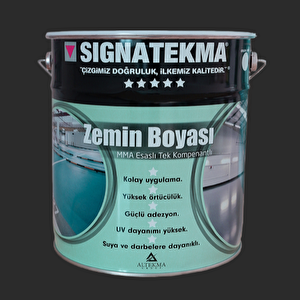 Zemin Boyası-MMA Reçine Esaslı 20 Kg Si̇yah RAL 9017