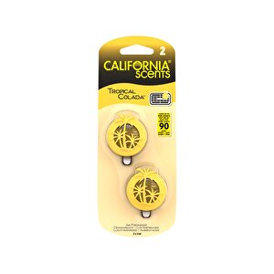 California Scents Mini Diffuser Tropical Colada Ananas Ve H.cevizi Parfümlü Kalorifer Geçme Koku 2'l