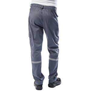 Yazlık Teknik İş Pantolonu (simple 16/12) Gri Renkli L