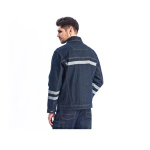 Kot İş Montu Myform 3109 Sona Denim 12 Ons Renk Mavi