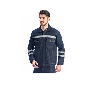 Kot İş Montu Myform 3109 Sona Denim 12 Ons Renk Mavi L