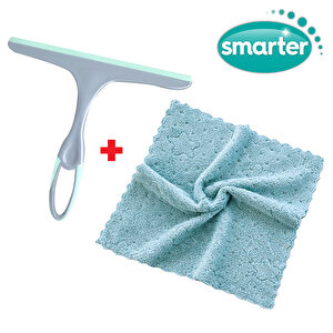 Cam Si̇leceği̇ + Pofi̇di̇ Temi̇zli̇k Bezi̇