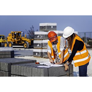 Standart  Beden İkaz  Yeleği Turuncu Renk 10 Adet