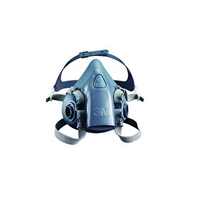 3m 7502 Yarım Yüz Maskesi + 3m 6059 Abek Filtre + 3m 5935 P3 Filtre +k501 Kapak