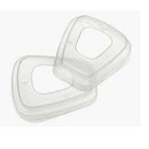 3m 7502 Yarım Yüz Maskesi + 3m 6059 Abek Filtre + 3m 5935 P3 Filtre +k501 Kapak