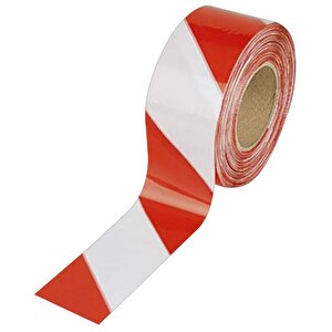 500 Metre Çok Amaçlı Emniyet Şeridi Kırmızı Beyaz X 5 Adet