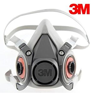 3m 6200 Yarım Yüz Maskesi + 3m 6057 Abe Filtre + 3m 5925 P2 Filtre +k501 Kapak