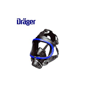 Drager X-plore 5500 Epdm/pc Tam Yüz Maskesi Mavi Renk X 5 Adet
