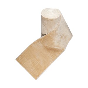Comfort Puffy Ponpon Saçaklı Peluş Halı Yolluk Vizon 120x550 cm