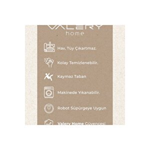 Oval Comfort Puffy Ponpon Saçaklı Peluş Halı Yolluk Gri