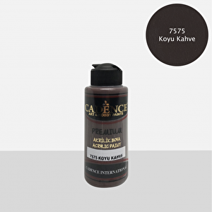 Premium 120ml(cc) 7575 Koyu Kahve
