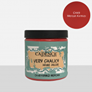 Ch49 Mercan Kırmızı 500ml Very Chalky Home Decor