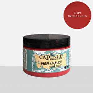Ch49 Mercan Kırmızı 150ml Very Chalky Home Decor