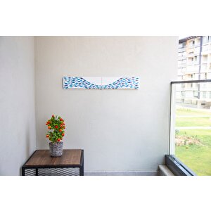 Dryertime Duvara Monte Katlanabilir Çamaşır Kurutma Askısı(balıklar)