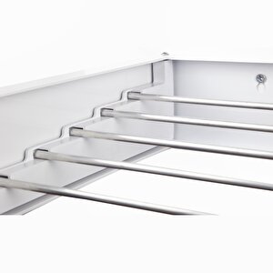 Dryertime Duvara Monte Katlanabilir Çamaşır Kurutma Askısı(hello cat) 80 cm