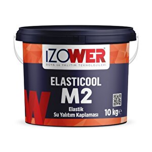 Izower M2 Elastik Su Yalıtım Kaplaması-gri-10kg 10 kg