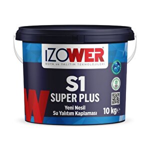 Izower S1 Süper Plus Su Yalıtım Kaplaması-beyaz-10kg