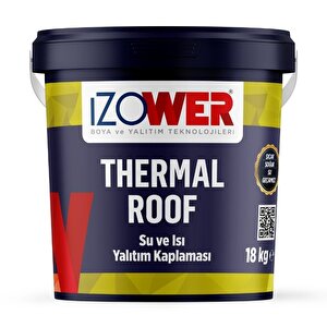 Izower Thermal Roof Isı Ve Su Yalıtımı-mavi-18kg Mavi