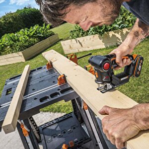 Worx Wx550.9 20volt Profesyonel Dekupaj Ve Tilki Kuyruğu Testere ( Akü Dahil Değildir )