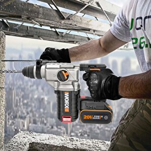 Worx Wx380.9 20volt 2.2j Profesyonel Sds-plus Pnömatik Kırıcı/delici ( Akü Dahil Değildir )