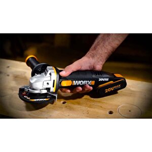 Worx Wx800.9 20volt 115mm Profesyonel Avuç Taşlama ( Akü Dahil Değildir )
