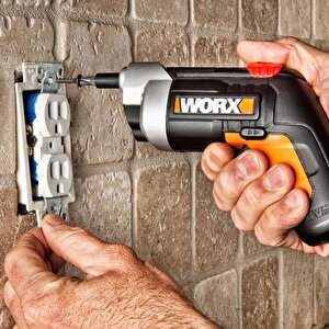 Worx Wx252 4volt/1.5ah. Li-ion Şarjlı Tornavida + 10 Adet Bits Uç