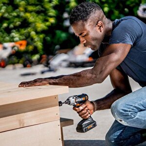Worx Wx261.9 20volt 260nm Kömürsüz Profesyonel Darbeli Tornavida ( Akü Dahil Değildir )