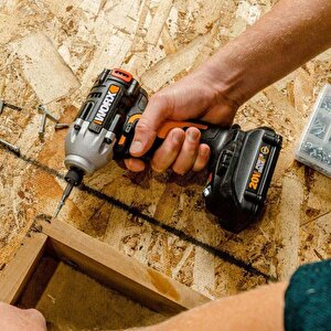 Worx Wx261.9 20volt 260nm Kömürsüz Profesyonel Darbeli Tornavida ( Akü Dahil Değildir )