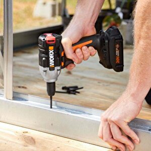 Worx Wx261.9 20volt 260nm Kömürsüz Profesyonel Darbeli Tornavida ( Akü Dahil Değildir )