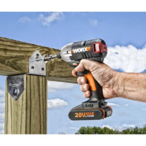 Worx Wx261.9 20volt 260nm Kömürsüz Profesyonel Darbeli Tornavida ( Akü Dahil Değildir )
