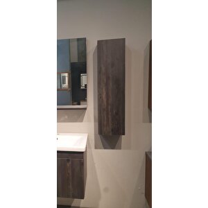 AVCI 65cm  Banyo Dolabı BOY DOLAP AYNA LAVABO DAHİL %100 MDF ÜRÜN
