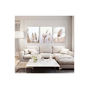 Beyaz Renk - 40x50 Çoklu Çerçeve Home Dekor Tablo 165 40x50 cm