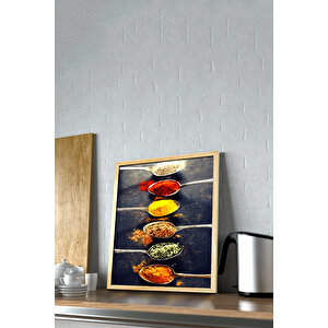 Natürel Renk - 50x70 Çerçeveli Tablo Modern Sanatsal Tekli Çerçeve Kış Manzara Özc - - 367 50x70 cm