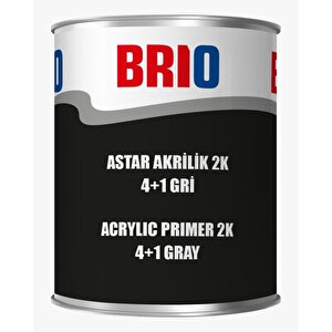Astar Akrilik 2 K 4+1 Gri 1 L