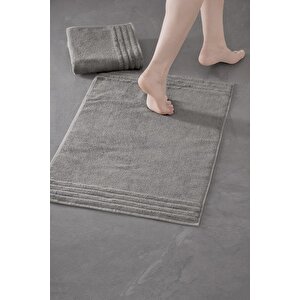 Lapis Bathmat 404 - 50x75cm. 2 Adet Premium Ayak Havlusu / Banyo Paspas Seti