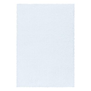 Shaggy Halı Salon Halısı Yumuşak Yüksek Havlı Düz Beyaz Renkli 80x250 cm